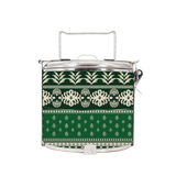 BDARI Tiffin Carrier - Green Aztec (Nationwide Delivery)