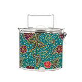 BDARI Tiffin Carrier - Teal Wild Blossom (Nationwide Delivery)