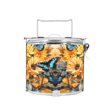BDARI Tiffin Carrier - Vintage Sunflower (Nationwide Delivery)
