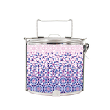 BDARI Tiffin Carrier - Purple Arabesque (Nationwide Delivery)