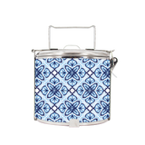 BDARI Tiffin Carrier - Mediterranean Porcelain (Nationwide Delivery)