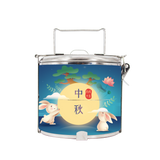 BDARI Tiffin Carrier - Mid Autumn Blooming Flower (Nationwide Delivery)