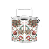 BDARI Tiffin Carrier - Poinsetia (Nationwide Delivery)
