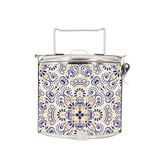 BDARI Tiffin Carrier - Sand Blue Mandala ((Nationwide Delivery)