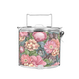 BDARI Tiffin Carrier - Tropical Foliage Butterfly (Nationwide Delivery)