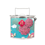 BDARI Tiffin Carrier - Blessing Peony (Nationwide Delivery)