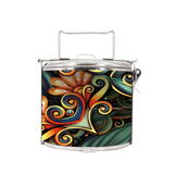 BDARI Tiffin Carrier - Black Batik (Nationwide Delivery)