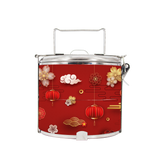BDARI Tiffin Carrier - Chinese Ornament (Nationwide Delivery)
