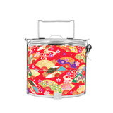 BDARI Tiffin Carrier - Red Fan (Nationwide Delivery)
