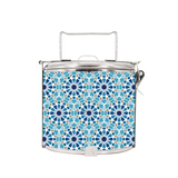 BDARI Tiffin Carrier - Arabic Mosaic Tile (Nationwide Delivery)