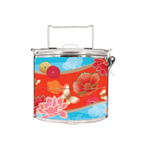 BDARI Tiffin Carrier - Crimson Garden (Nationwide Delivery)