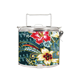 BDARI Tiffin Carrier - Green Batik Sarong (Nationwide Delivery)