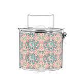 BDARI Tiffin Carrier - Pastel Pink Raya  (Nationwide Delivery)