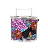 BDARI Tiffin Carrier - Pink Batik Flower (Nationwide Delivery)
