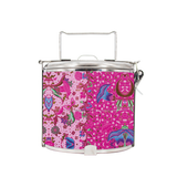 BDARI Tiffin Carrier - Pink Batik Sarong (Nationwide Delivery)