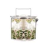 BDARI Tiffin Carrier - Abstract Floral Batik (Nationwide Delivery)