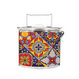 BDARI Tiffin Carrier - Talavera Tiles (Nationwide Delivery)