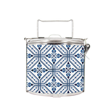 BDARI Tiffin Carrier - Blue Ceramic (Nationwide Delivery)