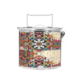 BDARI Tiffin Carrier - Geometric Mandala  (Nationwide Delivery)