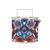 BDARI Tiffin Carrier - Orange Blue Blossom (Nationwide Delivery)