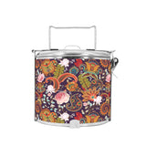 BDARI Tiffin Carrier - Rose Paisley (Nationwide Delivery)