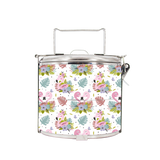 BDARI Tiffin Carrier - Swan in Love (Nationwide Delivery)