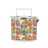 BDARI Tiffin Carrier - Red Indian Owl (Nationwide Delivery)