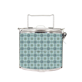 BDARI Tiffin Carrier - Portuguese Tiles (Nationwide Delivery)