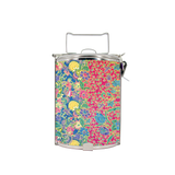 BDARI Tiffin Carrier - Blue Pink Batik (Nationwide Delivery)