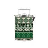 BDARI Tiffin Carrier - Green Aztec (Nationwide Delivery)