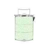 BDARI Tiffin Carrier - Mint Leaves  (Nationwide Delivery)