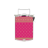 BDARI Tiffin Carrier - Indian Saree Hot Pink (Nationwide Delivery)