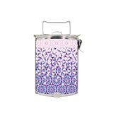 BDARI Tiffin Carrier - Purple Arabesque (Nationwide Delivery)