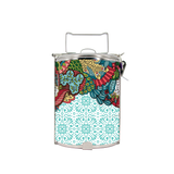 BDARI Tiffin Carrier - Minty Flora (Nationwide Delivery)