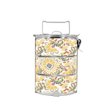 BDARI Tiffin Carrier - Ikat Damask (Nationwide Delivery)