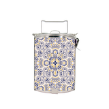 BDARI Tiffin Carrier - Sand Blue Mandala ((Nationwide Delivery)