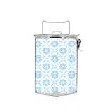 BDARI Tiffin Carrier - Tiles In Blue (Nationwide Delivery)
