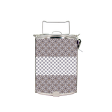 BDARI Tiffin Carrier - Sand Blue White Batik (Nationwide Delivery)