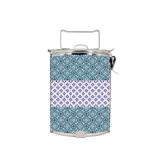 BDARI Tiffin Carrier - Blue White Batik (Nationwide Delivery)