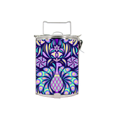 BDARI Tiffin Carrier - Pattern With Peacock (Nationwide Delivery)