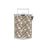 BDARI Tiffin Carrier - Mediterranean Flower (Nationwide Delivery)