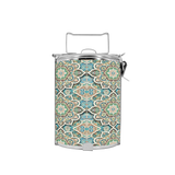 BDARI Tiffin Carrier - Green Reminiscent Mandala
