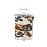 BDARI Tiffin Carrier - Yellow Paisley (Nationwide Delivery)