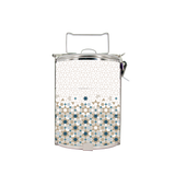 BDARI Tiffin Carrier - Arabic Geometric Tiles (Nationwide Delivery)
