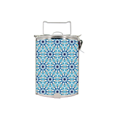 BDARI Tiffin Carrier - Arabic Mosaic Tile (Nationwide Delivery)