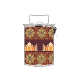 BDARI Tiffin Carrier - Brown Izink Tile (Nationwide Delivery)