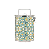 BDARI Tiffin Carrier - Islamic Ornamental Tiles (Nationwide Delivery)