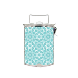 BDARI Tiffin Carrier - Light Blue Mandala (Nationwide Delivery)