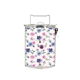 BDARI Tiffin Carrier - Purple Blue Floral (Nationwide Delivery)