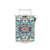 BDARI Tiffin Carrier - Paisley Ornament (Nationwide Delivery)